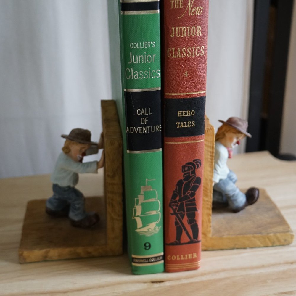 Flambro Little Emmett Bookends Clown Decor